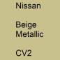 Preview: Nissan, Beige Metallic, CV2.